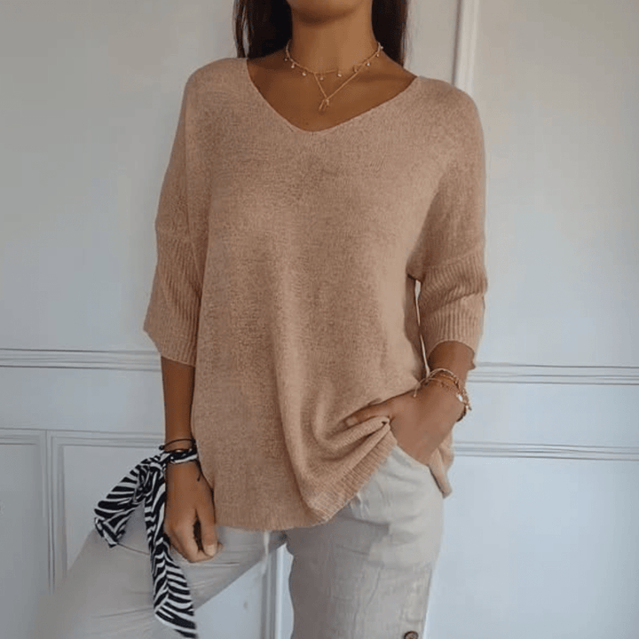 Ines V-Neck Top