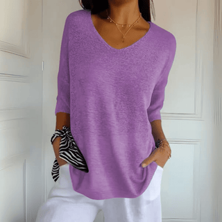 Ines V-Neck Top