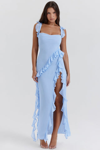 Dalia Ruffled Maxi Dress