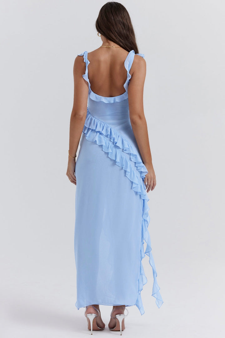 Dalia Ruffled Maxi Dress