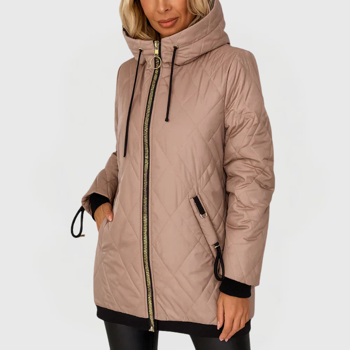 Lauren Quilted Hooded Coat