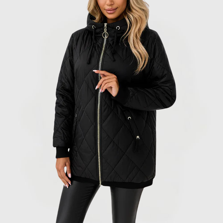 Lauren Quilted Hooded Coat