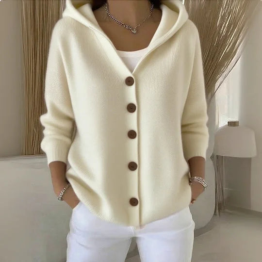 Nylah Hooded Button Vest