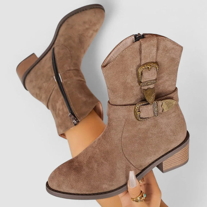 Frankie Orthopedic Western Boots