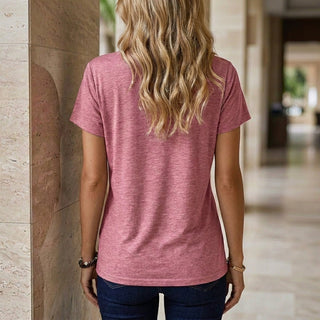 Birdie Draped Cowl Neck Tee - Sienna & Stella, view 7