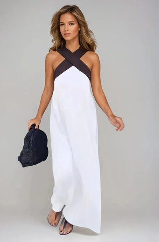 Martina Sleeveless Printed Dress