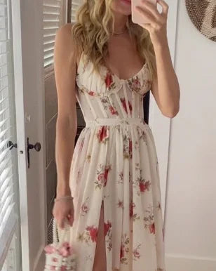 Charlice Sleeveless Floral Maxi Dress