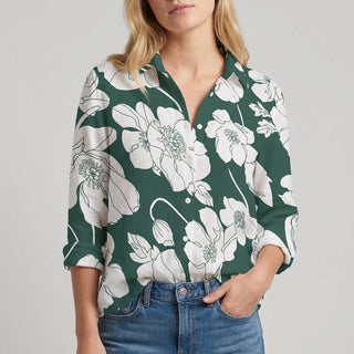 Chantilly Relaxed Button-Up Blouse - Sienna & Stella, view 11