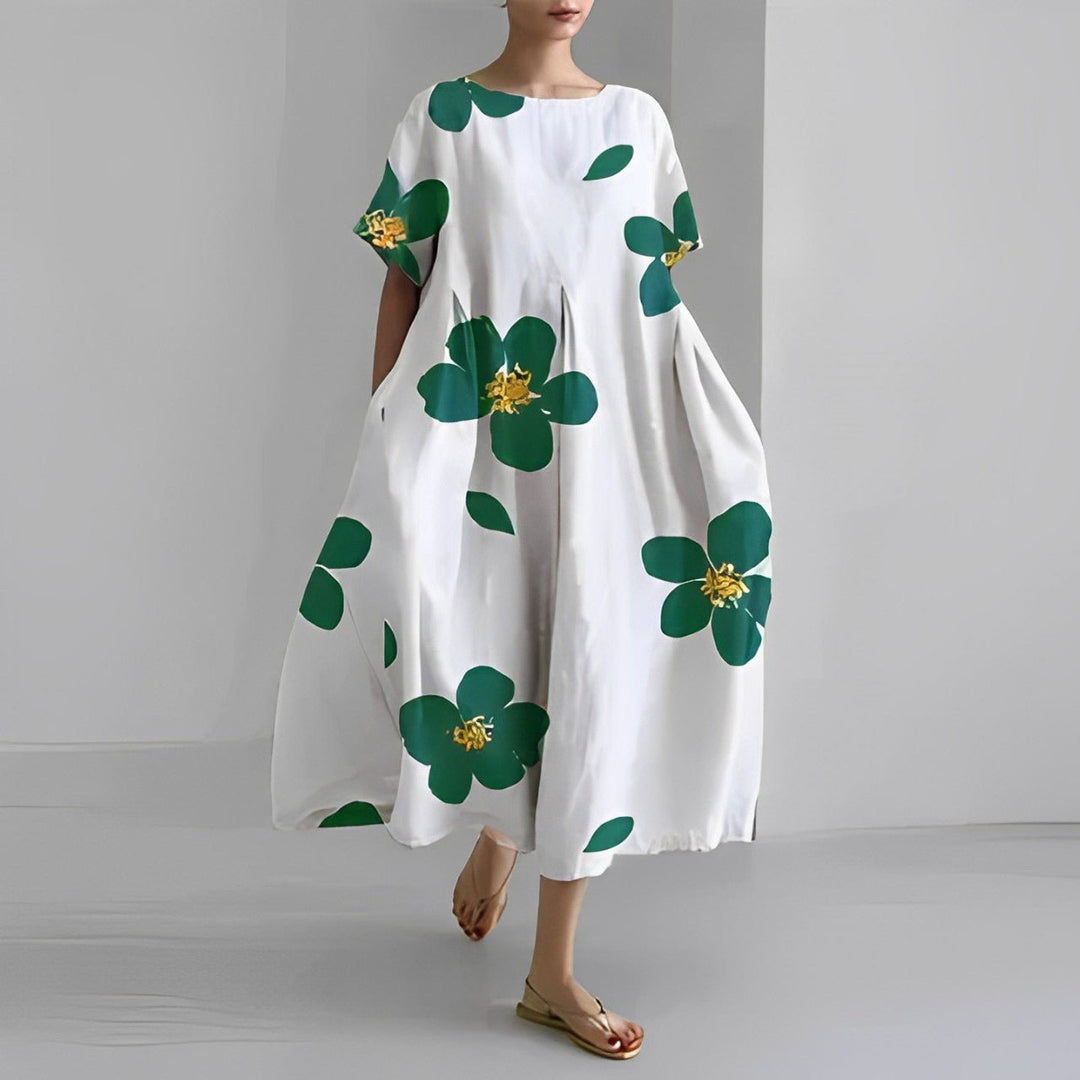Arianna Oversized Floral Dress