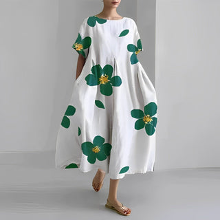 Arianna Oversized Floral Dress