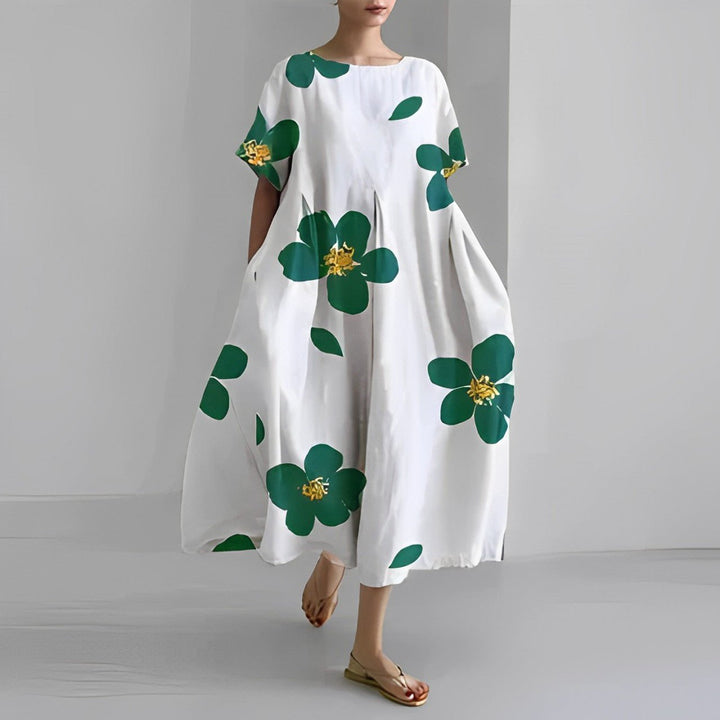 Arianna Oversized Floral Dress
