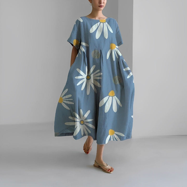 Arianna Oversized Floral Dress