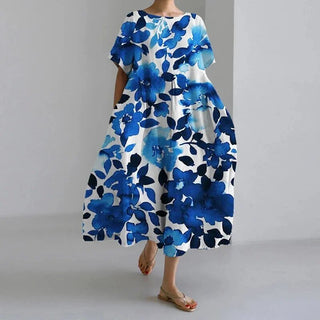 Arianna Oversized Floral Dress