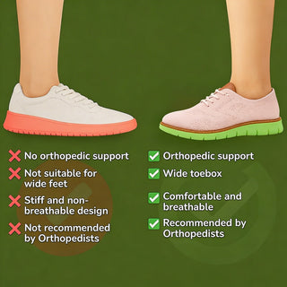 Lady Comfy Supportive Walking Shoes