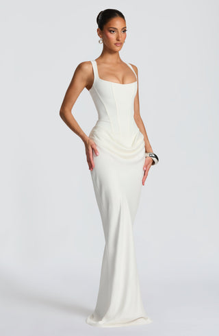 Leonor Square Neck Maxi Dress