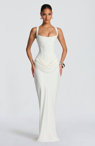 Leonor Square Neck Maxi Dress