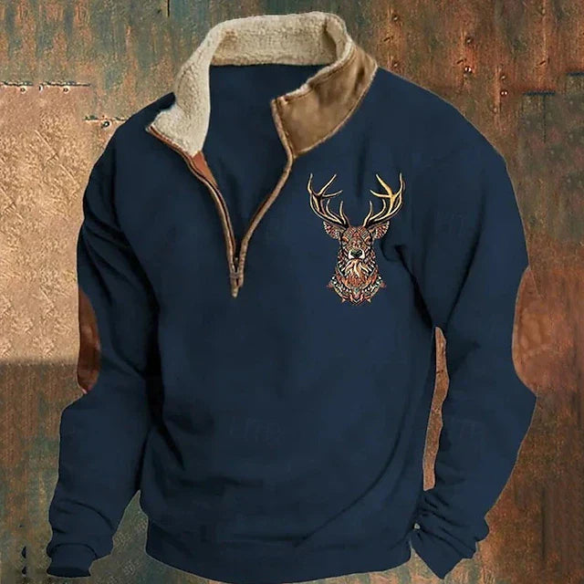 Zeke Zip-Up Sweater