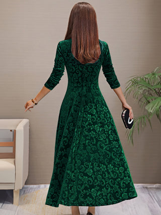 Denise V-Neck Party Dress