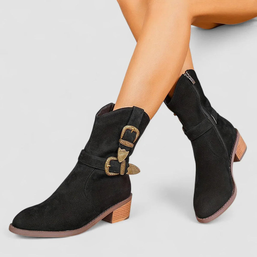 Frankie Orthopedic Western Boots