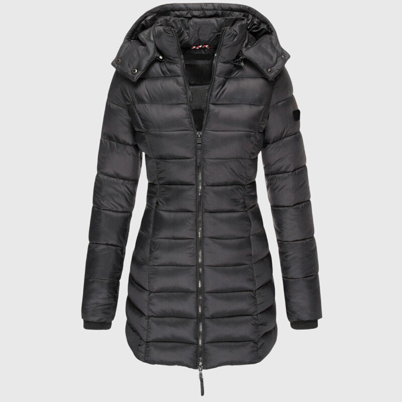 Elise Longline Hooded Jacket