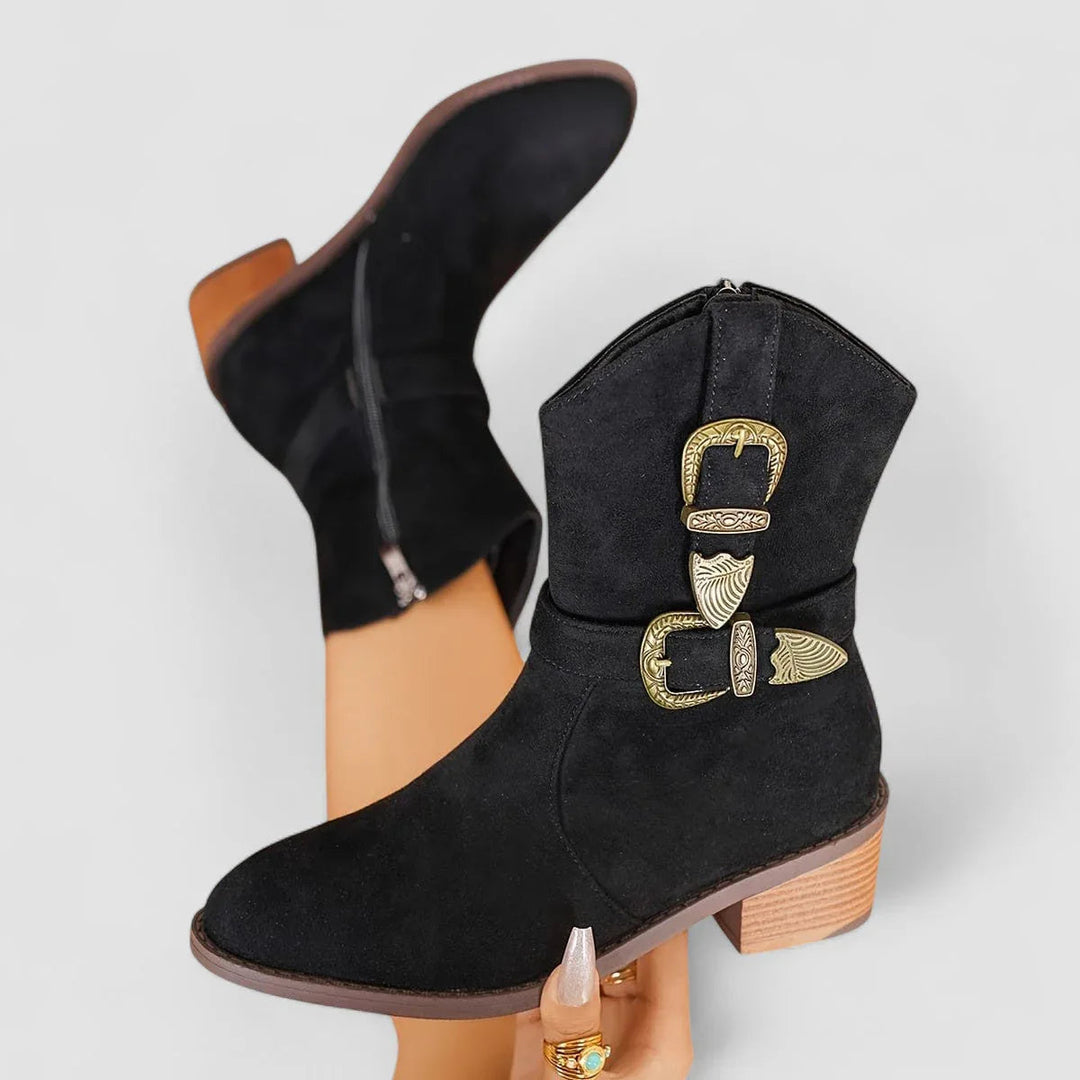 Frankie Orthopedic Western Boots
