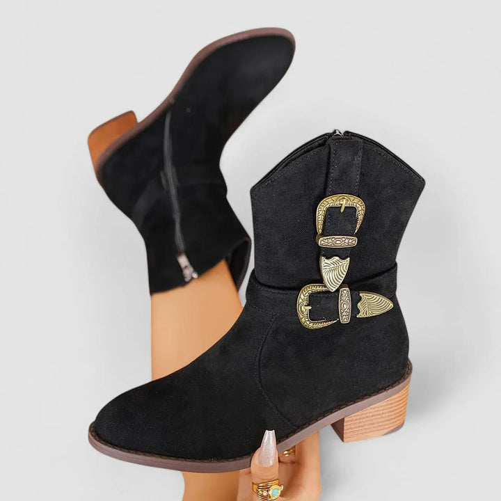 Frankie Orthopedic Western Boots