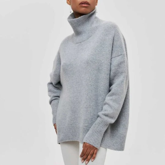 Amélie Oversized Turtleneck Sweater