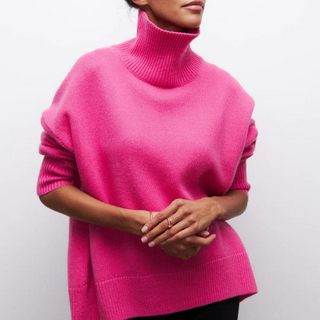 Amélie Oversized Turtleneck Sweater