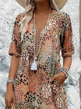 Harper Vibrant Floral Dress