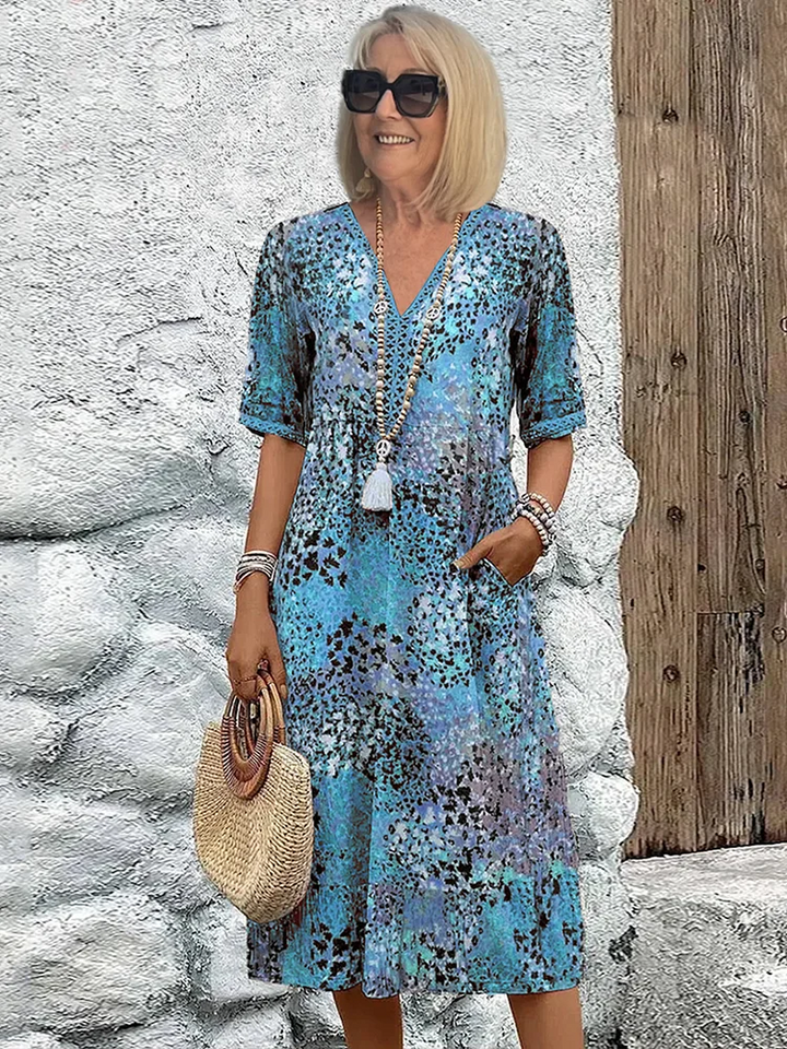 Harper Vibrant Floral Dress