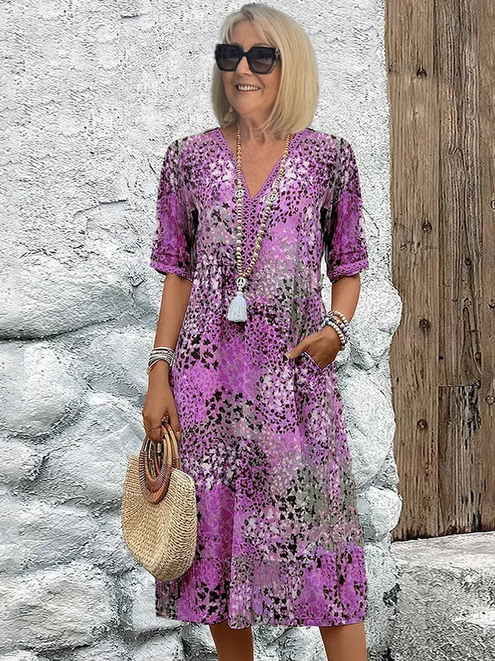 Harper Vibrant Floral Dress
