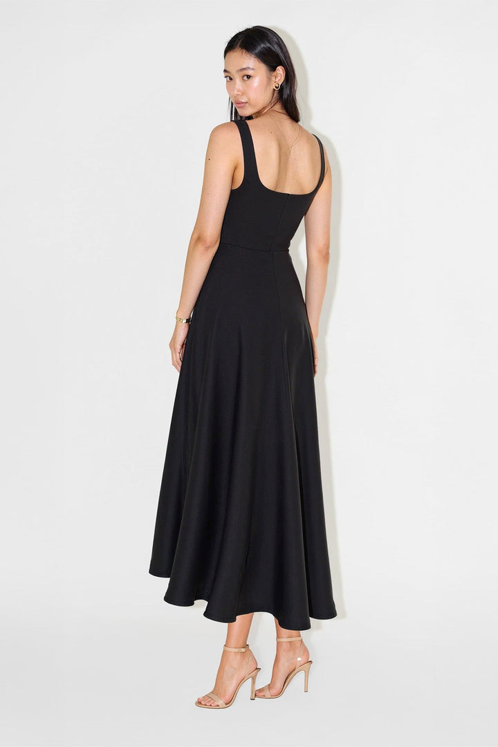 NOMI Square Neck Midi Dress