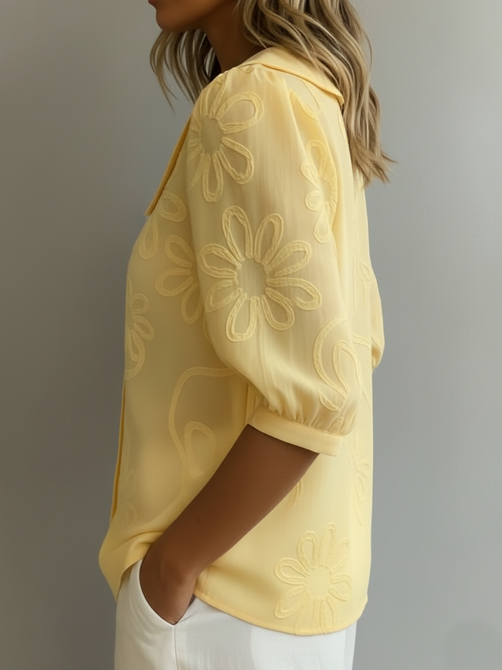 Adalyn Light Floral Blouse