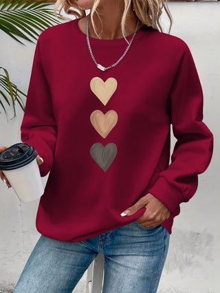 Amara Cozy Heart Sweater