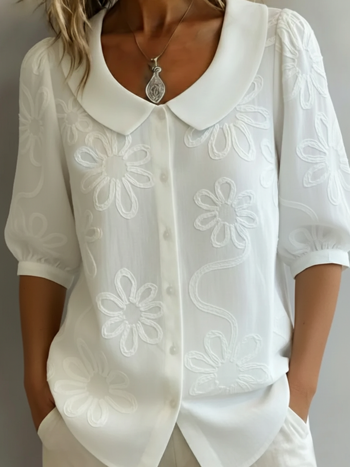 Adalyn Light Floral Blouse