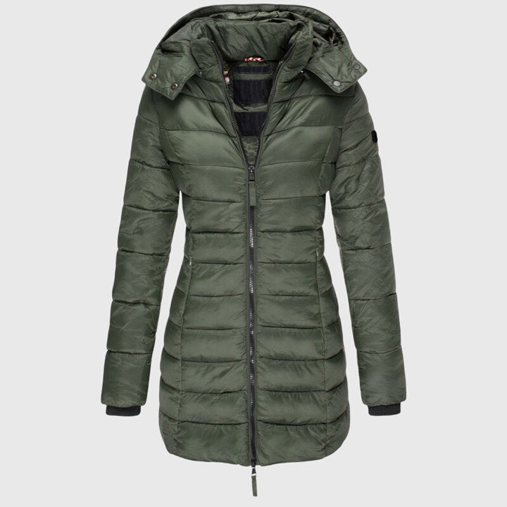 Elise Longline Hooded Jacket