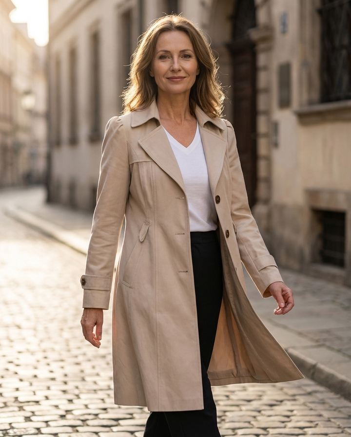 Olivia Vintage Cut Coat