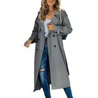 Sophie Shower-Resistant Trench Coat
