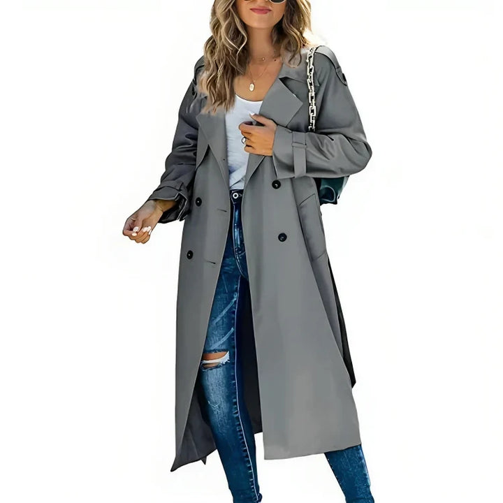 Sophie Shower-Resistant Trench Coat