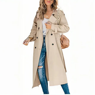 Sophie Shower-Resistant Trench Coat