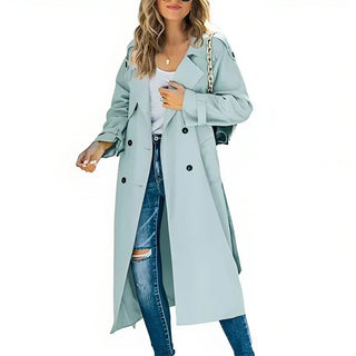 Sophie Shower-Resistant Trench Coat
