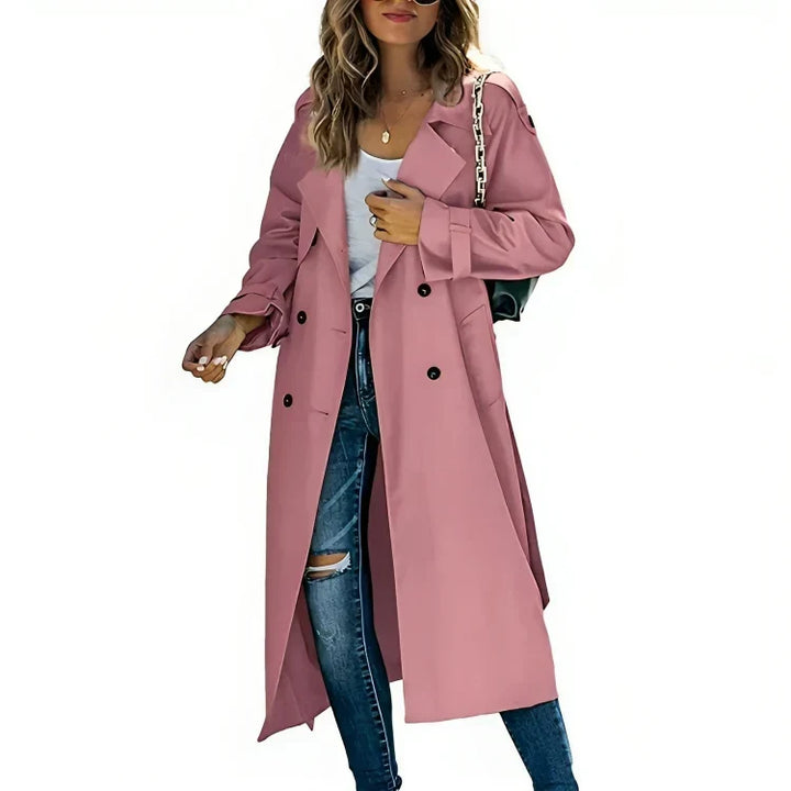 Sophie Shower-Resistant Trench Coat
