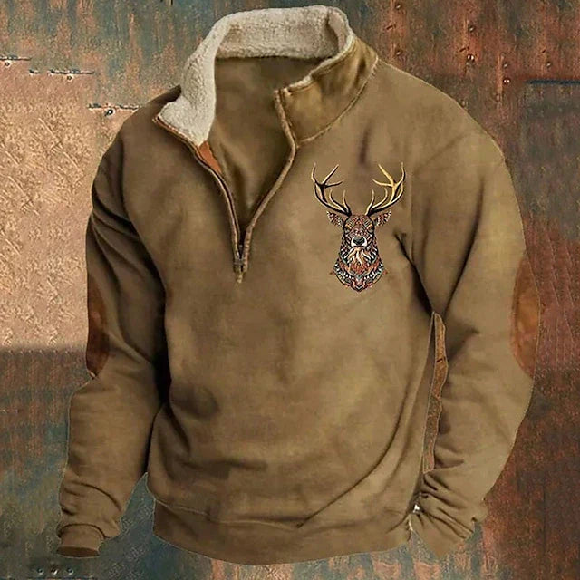 Zeke Zip-Up Sweater