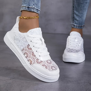 Verity Elegant Lace Sneakers