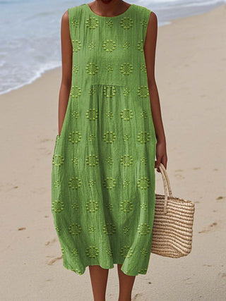 Aikaterini Elegant Sleeveless Dress