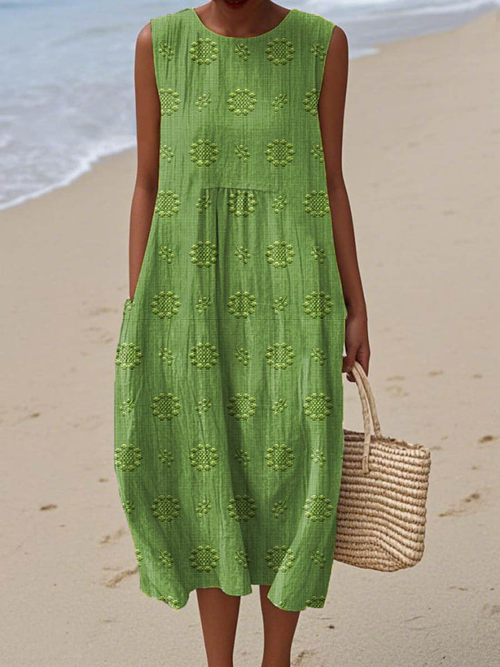 Aikaterini Elegant Sleeveless Dress