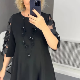 Perrine Oversized Decorated Maxi Dress