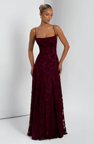 Francisa Corset Maxi Dress