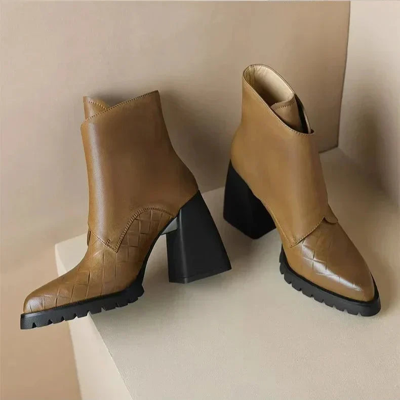 Aziel Buckle Strap Boots
