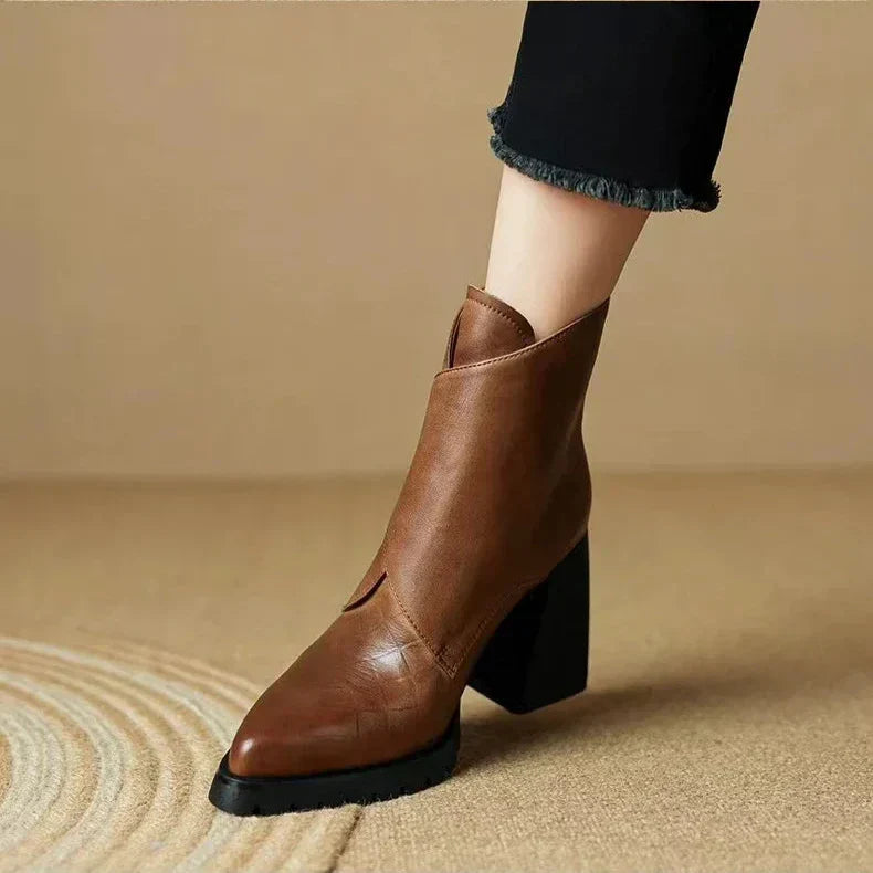 Aziel Buckle Strap Boots